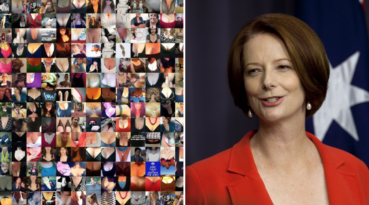 Politik, Urringning, Julia Gillard, Bröst, Sexism
